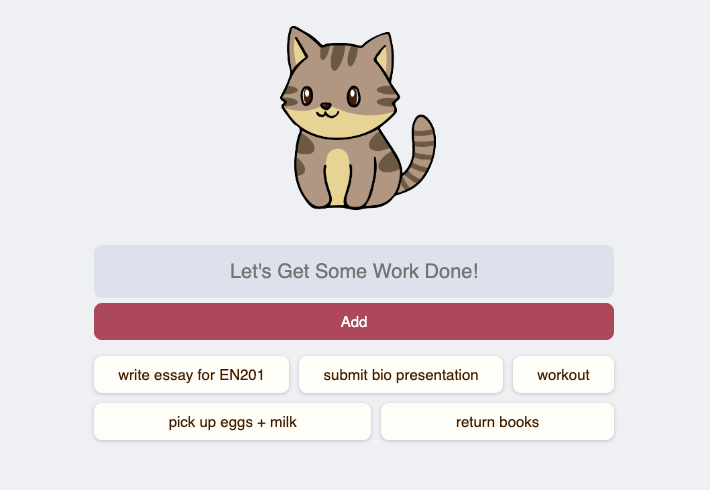 Productivity Pet's Demo