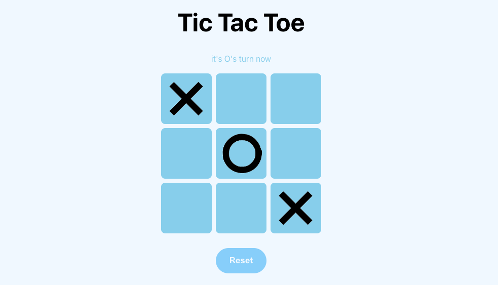 Tic Tac Toe's Demo
